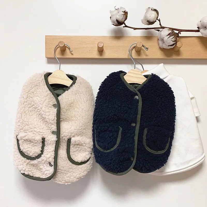 fleece dog coat